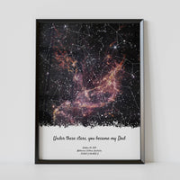 Custom Father's Day Star Map