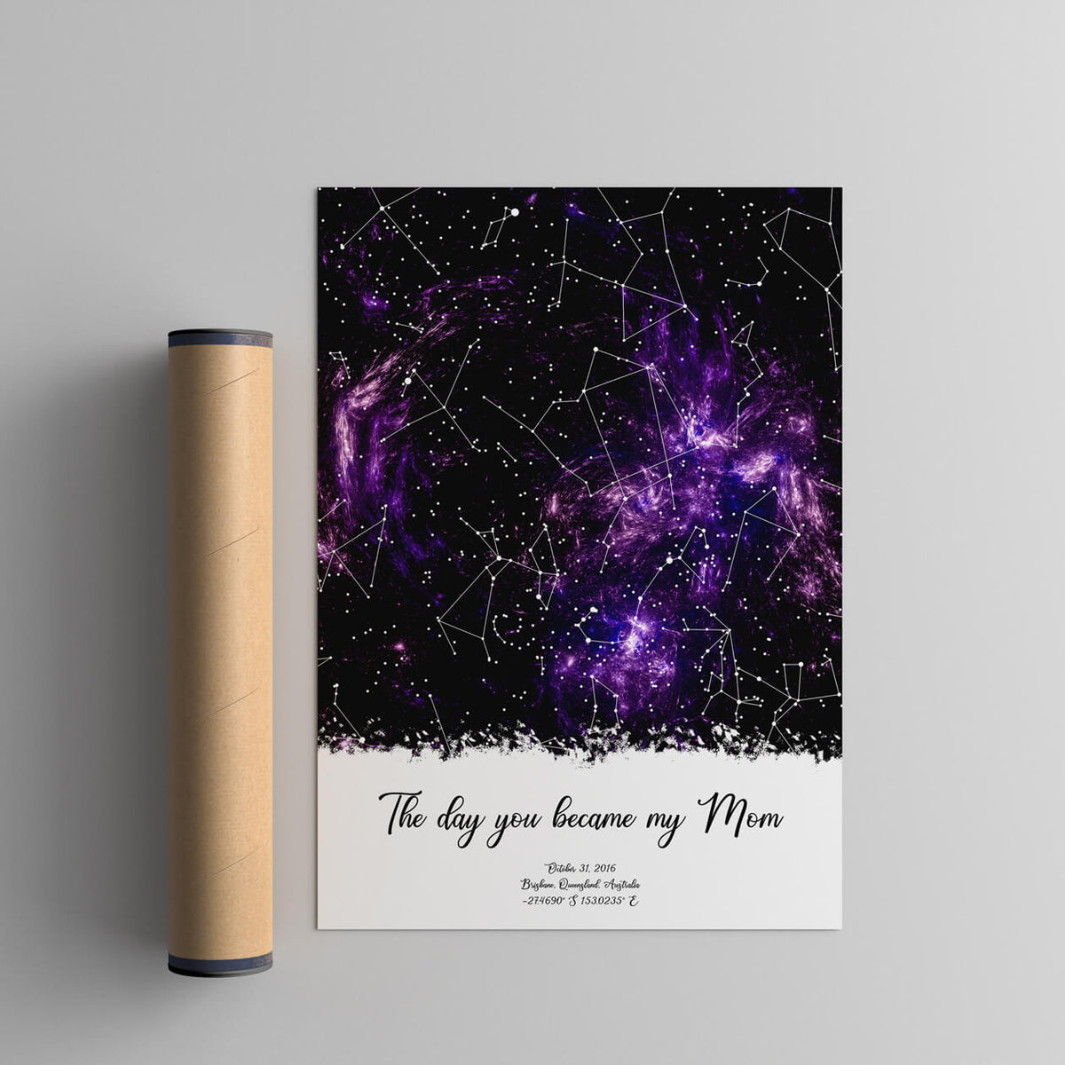 Customizable Mother's Day Star Map #8