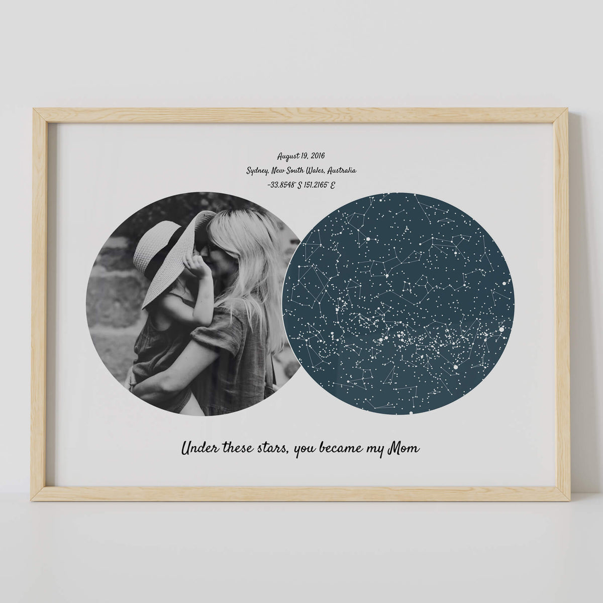 Customizable Mother's Day Star Map #17