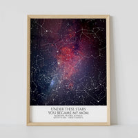 Customizable Mother's Day Night Sky Print #4