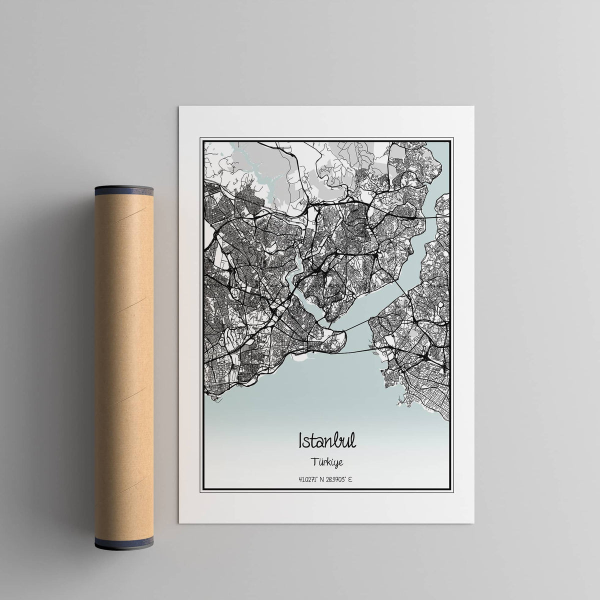 Custom City Map Poster