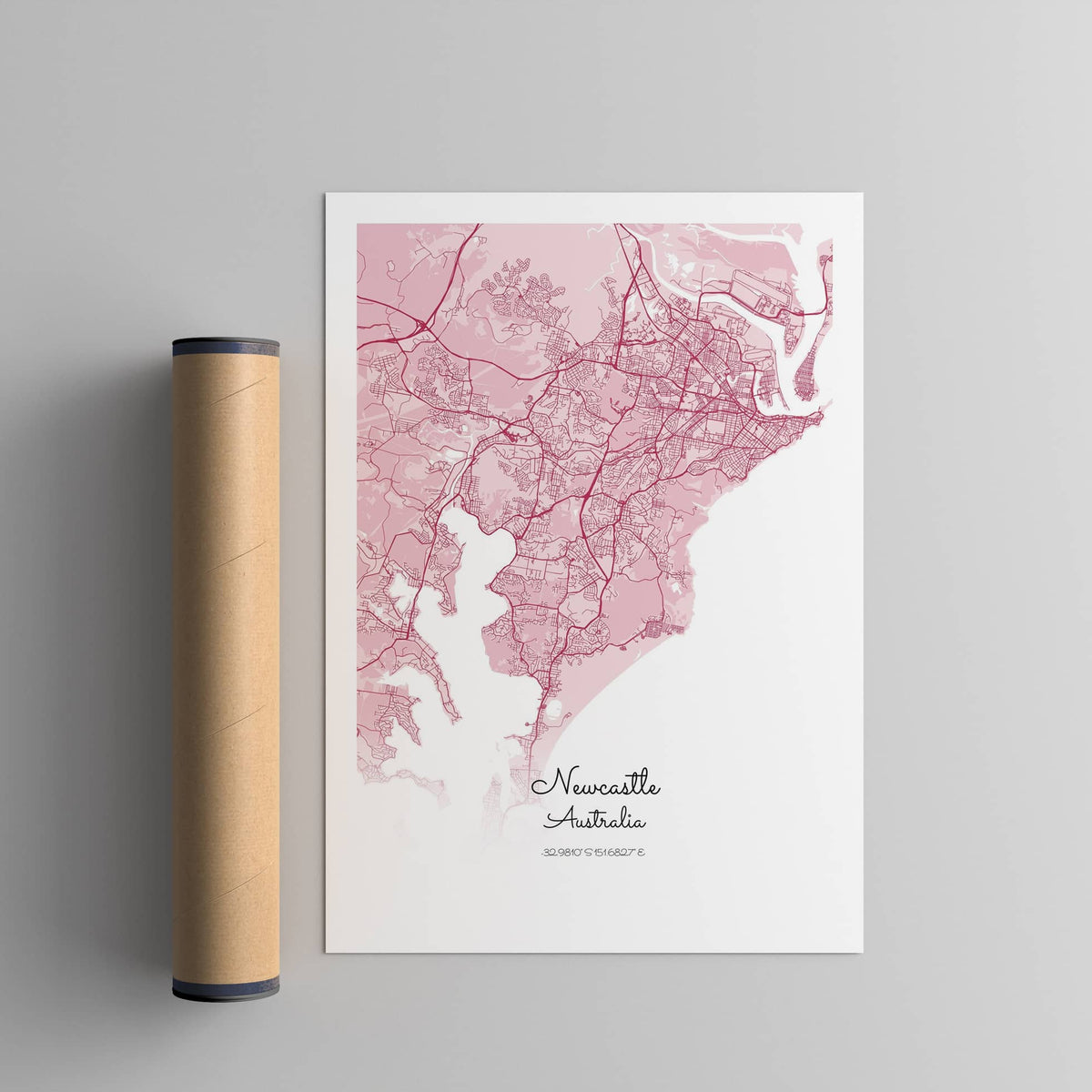 Modern City Map Poster