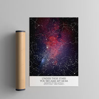 Customizable Mother's Day Night Sky Print #4