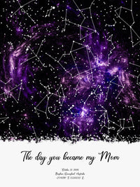 Customizable Mother's Day Star Map #8