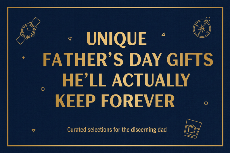 Unique Father's Day Gifts He'll Actually Keep Forever