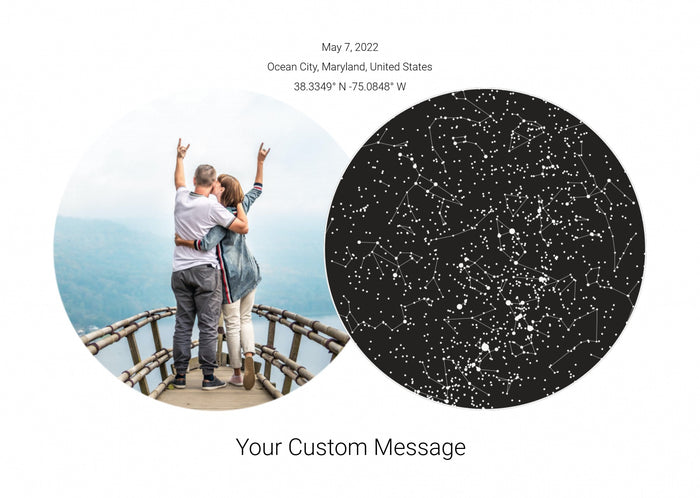 Temporary Star Map + Photo