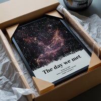 The Day We Met Custom Star Map