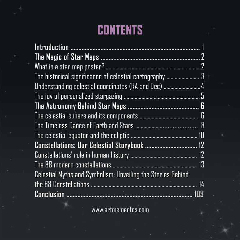 A Guide to Understanding Your Custom Star Map [PDF]