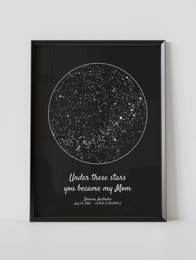 Customizable Mother's Day Star Map #1