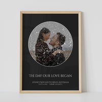 Custom Valentine's Day Star Map