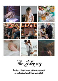 Photo Collage Poster