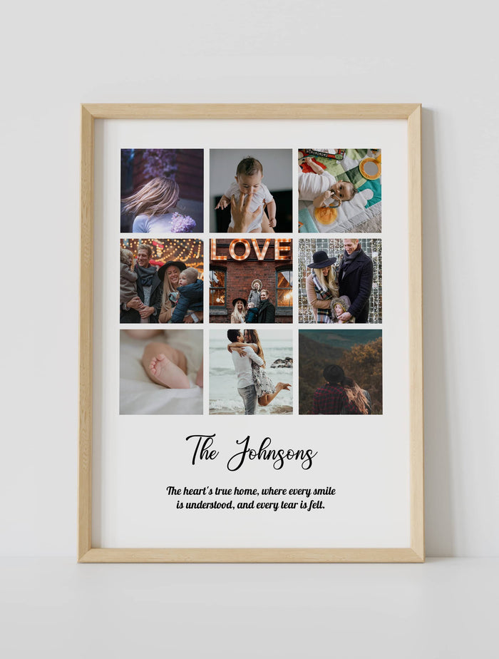 Custom Collage Poster by Artmementos