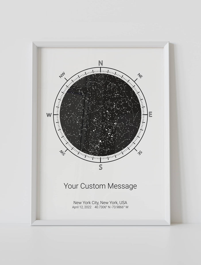 Custom Map Stars Custom Star Map Posters Designs | Artmementos