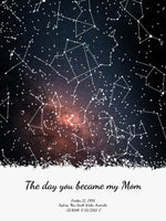 Customizable Mother's Day Star Map #16