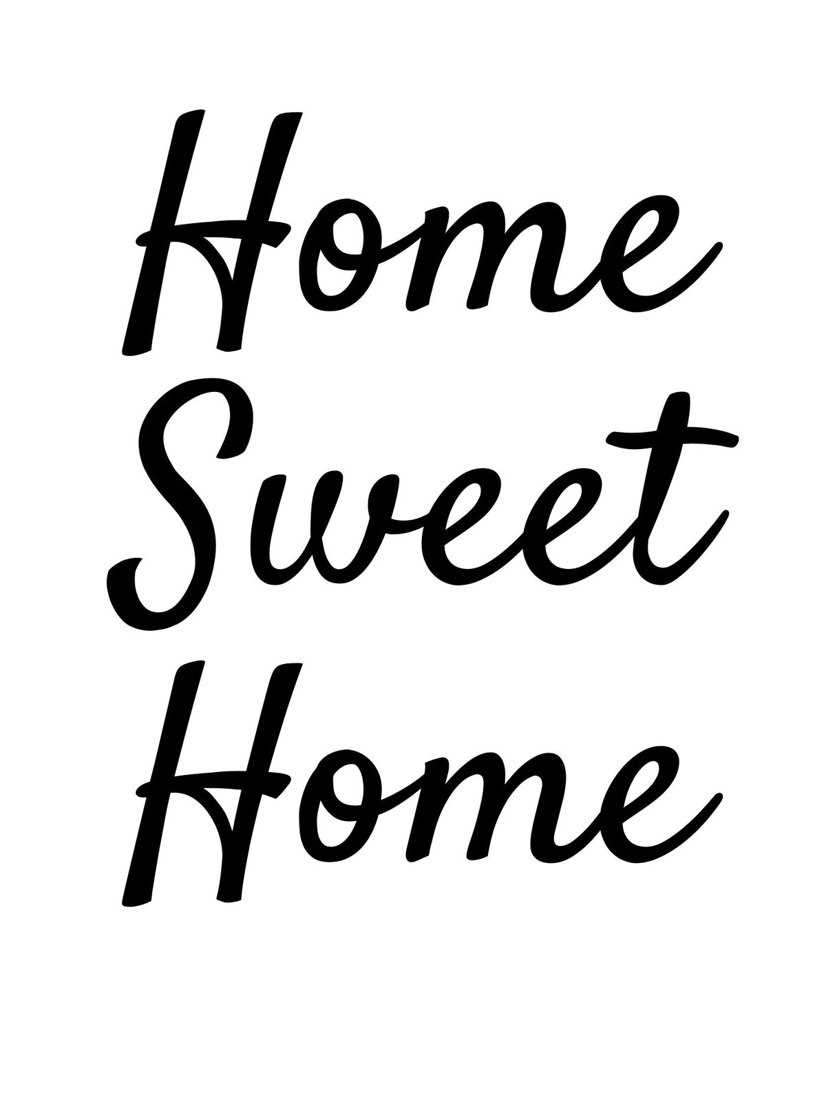 Home Sweet Home Poster