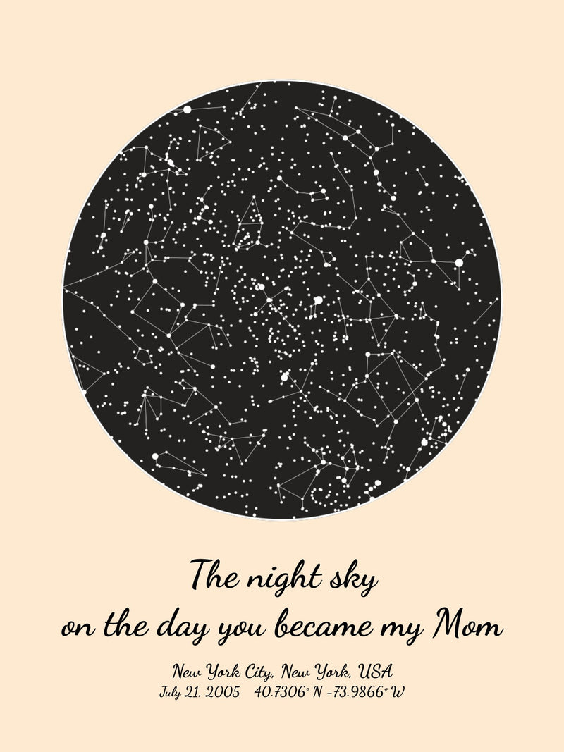 Custom Mother's Day Night Sky Poster #9